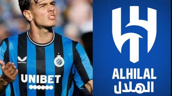 DEAL EINDELIJK ROND — 🚨 Al-Hilal uit Saoedi-Arabië bereikt volledige overeenkomst om Ardon Jashari over te nemen van Club Brugge. Here we go!!...