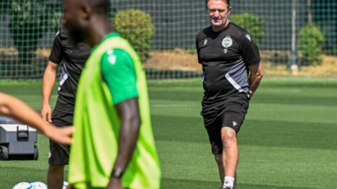 „EZ SZÁNALMAS!” – Robbie Keane vezetőedző aggasztó hírt erősített meg: tapasztalt sztárjátékos öt hétre kiesik a Ferencváros kezdőcsapatából...